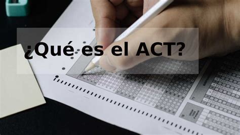 que es el act